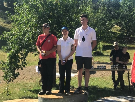 WM Ausscheidung in Hornburg Siegerehrung Junioren
