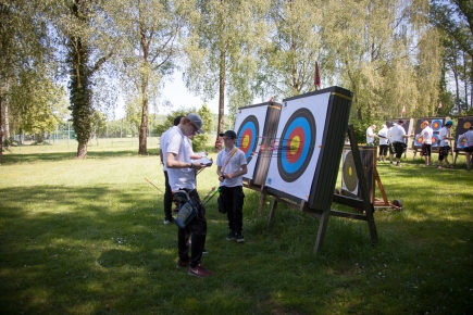 Vereinsmeisterschaft-im-Freien-2018-Pfeile-aufschreiben