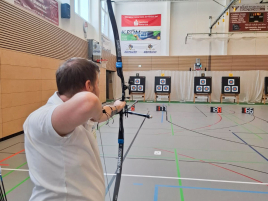 Tobias Heinrichsdobler bei der Bezirksklasse