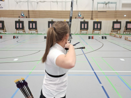 Aurelia Liebner  bei der Bezirksliga