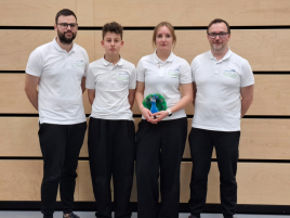 Gruppenbild  bei der Bezirksliga