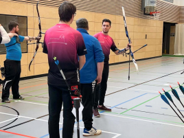 Daniel Deininger am 3. Wettkampftag der 2. Bundesliga Süd