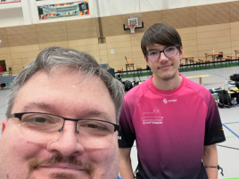 Jens und Balint am 3. Wettkampftag der 2. Bundesliga Süd