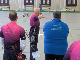 Dieter Reithmeier am 3. Wettkampftag der 2. Bundesliga Süd