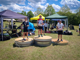 Siegerehrung Schüler B beim Aschheimer Bogenturnier