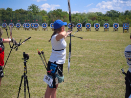 Aurelia beim Aschheimer Bogenturnier