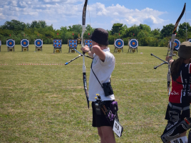 Ulrich beim Aschheimer Bogenturnier