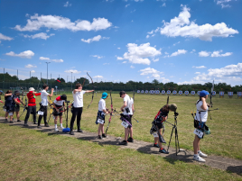 Jugendklasse beim Aschheimer Bogenturnier