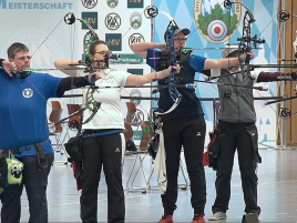 Alexandra Stadler  bei der Bayerischen Meisterschaft Halle