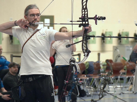 Florian Stadler  bei der Bayerischen Meisterschaft Halle