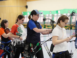 Alexandra Stadler  bei der Bayerischen Meisterschaft Halle