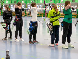 Alina Merker bei der Bayerischen Meisterschaft Halle