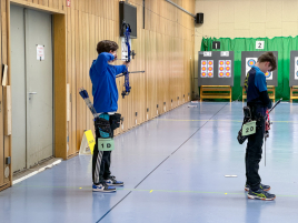 Julius Krempl bei der Bayerischen Meisterschaft Halle