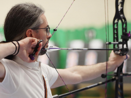 Florian Stadler  bei der Bayerischen Meisterschaft Halle