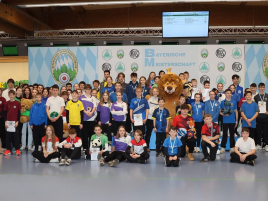 Gruppenbild bei der Landesmeisterschaft Halle