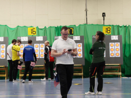 Denny Schröder bei der Landesmeisterschaft Halle