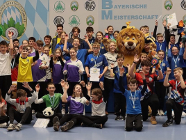 Gruppenbild bei der Landesmeisterschaft Halle