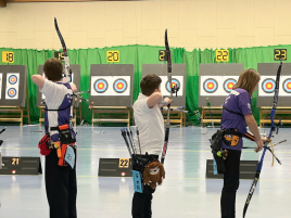 Sebastian  bei der Landesmeisterschaft Halle