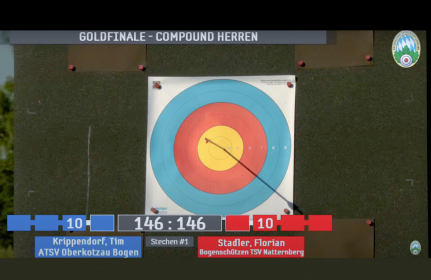 Stechpfeil im Goldfinale