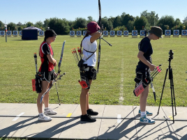 Rebecca Beck bei der Bayerischen Meisterschaft im Freien