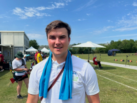 Ben Hankofer  bei der Bayerischen Meisterschaft im Freien