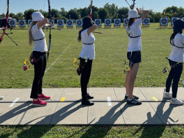 Hatice Arslan bei der Bayerischen Meisterschaft im Freien 