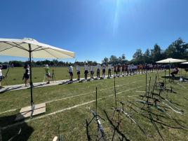 Jugendklasse Recurve bei der Bayerischen Meisterschaft im Freien