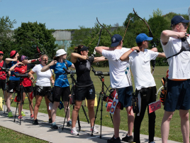 David Deininger bei der Bayerischen Meisterschaft im Freien