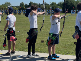 Laurenz Weinberger bei der Bayerischen Meisterschaft im Freien