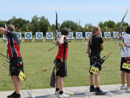 Schüler A Recurve bei der Bayerischen Meisterschaft im Freien 