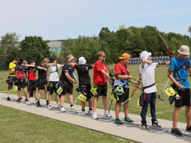 Quirin bei der Bayerischen Meisterschaft im Freien 
