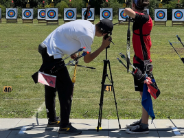 Balint  bei der Bayerischen Meisterschaft im Freien