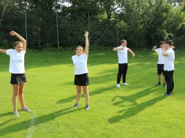 Aufwärmen