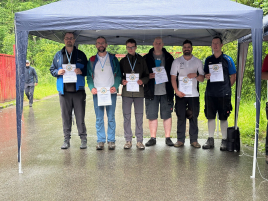 Siegerehrung Herren Compund LM Feld