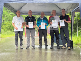 Siegerehrung Master Recurve LM Feld