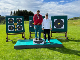 Bezirksmeisterschaft Feld Siegerehrung Masterklasse Compound