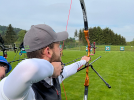 Einschießen Bezirksmeisterschaft Feld