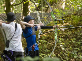 Ulli bei der Deutschen Meisterschaft Feldbogen
