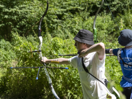 Ulli bei der Deutschen Meisterschaft Feldbogen