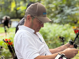 Wladimir bei der Deutschen Meisterschaft Feldbogen