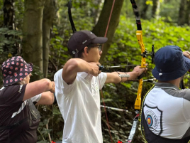Bálint Zavaschi bei der Deutschen Meisterschaft Feldbogen