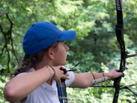 Aurelia nach dem Lösen bei der Deutschen Meisterschaft Feldbogen