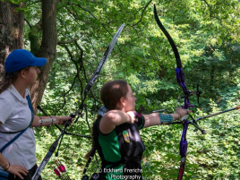 Aurelia bei der Deutschen Meisterschaft Feldbogen