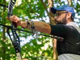Jürgen im Anker bei der Deutschen Meisterschaft Feldbogen