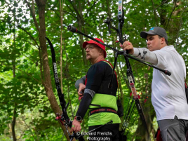 Ben im Anker bei der Deutschen Meisterschaft Feldbogen
