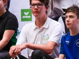 András Siegerehrung Jugendklasse bei der Deutschen Meisterschaft Feldbogen