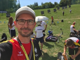 Einschießen Europameisterschaft Feld