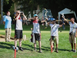 Teamfinale bei der Europameisterschaft Feldbogen (2)