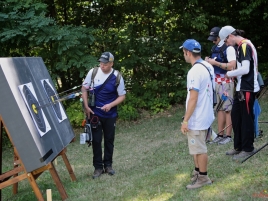 Wertung der Pfeile bei der Europameisterschaft Feldbogen