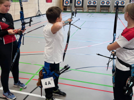 Sebastian Sterr beim Hallenturnier in Eggenfelden